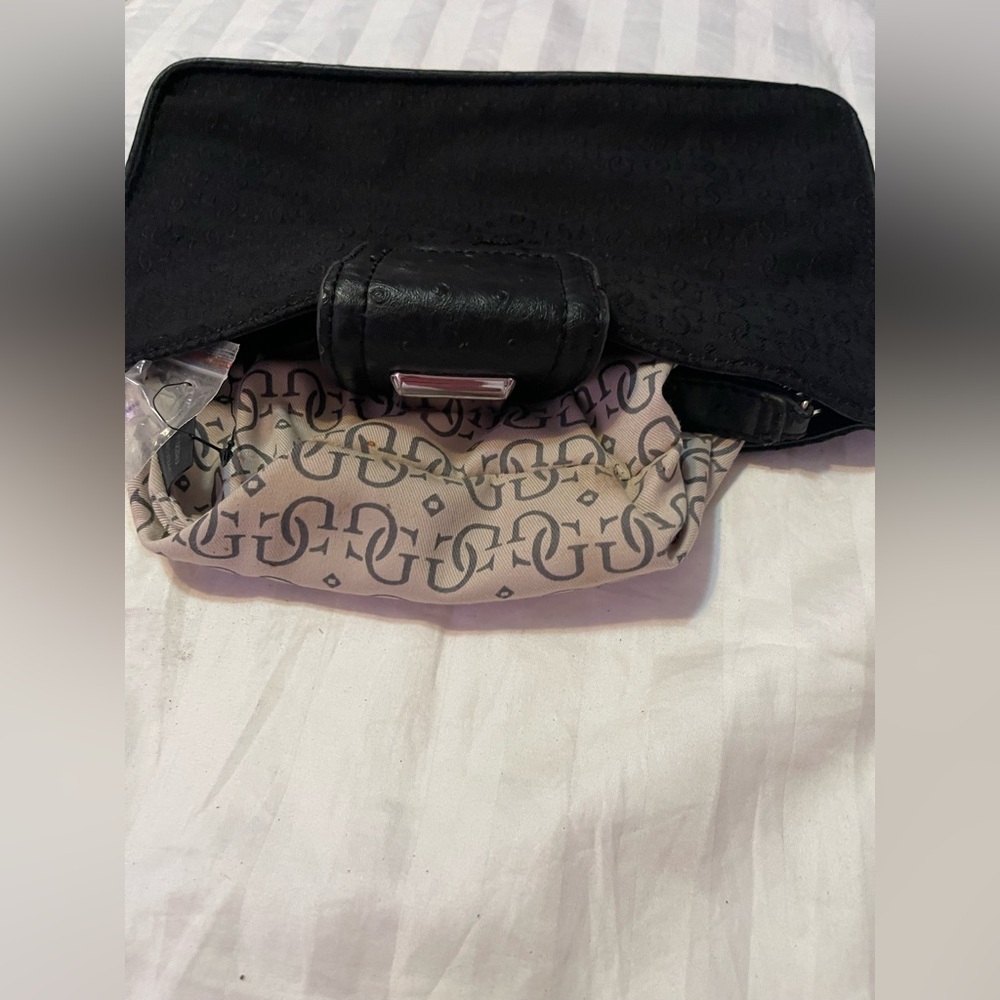 Guess Black Wristlet with Silver Details - Picture 9 of 10